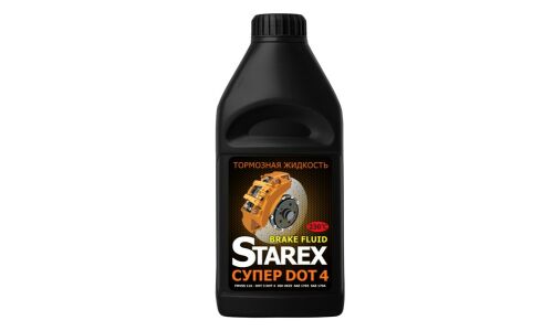 Жидкость тормозная Starex Brake Fluid, DOT 4, 455г, арт. 707613