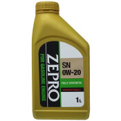 Масло моторное Zepro Fully Synthetic 0w20, синтетическое, API SN, ILSAC GF-5, для бензинового двигателя, 1л, арт. 30011331-001