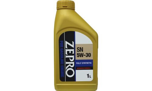 Масло моторное Zepro Fully Synthetic 5w30, синтетическое, API SN, ILSAC GF-5, для бензинового двигателя, 1л, арт. 30011332-001