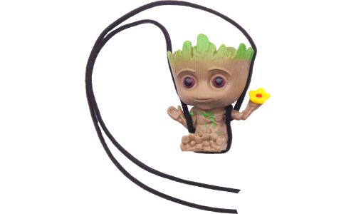 Игрушка подвесная на зеркало Flower Tree Person Keychain
