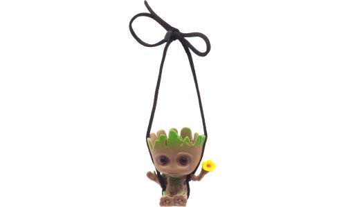 Игрушка подвесная на зеркало Flower Tree Person Keychain