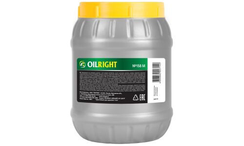 Смазка пластичная OILRIGHT №158М, многоцелевая, водостойкая, банка 800г, арт. 6081