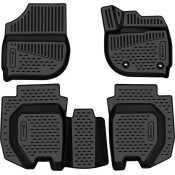 Коврики модельные Autofamily 3D, для Honda Fit 2020+ (правый руль), для переднего и заднего ряда, полиуретан, черный цвет, 4 шт, арт. ELEMENT3DAN1053210k