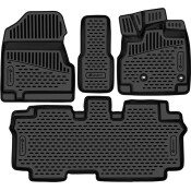 Коврики модельные Autofamily 3D, для Honda Freed 2019+ (правый руль), для переднего и заднего ряда, полиуретан, черный цвет, 4 шт, арт. ELEMENT3DA68630210k