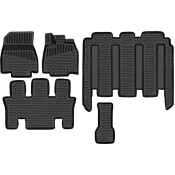 Коврики модельные Autofamily 3D, для Honda Stepwgn 2017+ (правый руль), для переднего и заднего ряда, полиуретан, черный цвет, 5 шт, арт. ELEMENT3DAN0436210k7s