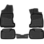 Коврики модельные Autofamily 3D, для Subaru Levorg 2020+ (правый руль), для переднего и заднего ряда, полиуретан, черный цвет, 5 шт, арт. ELEMENT3DA67222210k