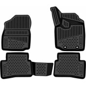Коврики модельные Autofamily 3D, для Toyota Raize 2019+ (правый руль), для переднего и заднего ряда, полиуретан, черный цвет, 4 шт, арт. ELEMENT3DAN1056210k