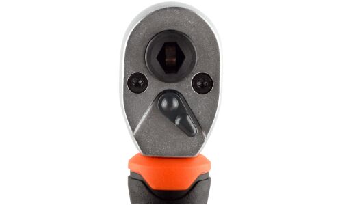 Трещотка "АвтоДело" под кв. 1/4", с фиксатором, 105мм