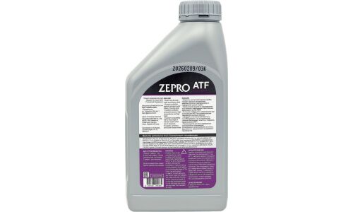 Масло трансмиссионное Zepro ATF, синтетическое, универсальное, для АКПП, 1л, арт. 30450248-001