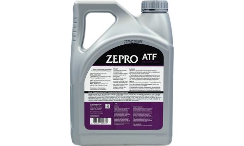 Масло трансмиссионное Zepro ATF, синтетическое, универсальное, для АКПП, 4л, арт. 30450248-004