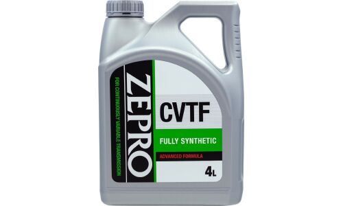 Масло трансмиссионное Zepro CVTF синтетическое, универсальное, для вариаторов, 4л, арт. 30301201-004