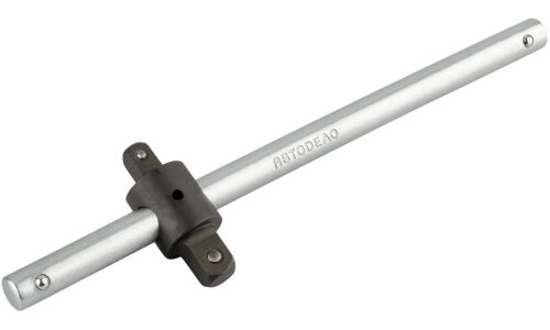 Вороток Т-образный Автодело, с квадратом 1/2" и 3/8", длина 250мм, арт. 39537