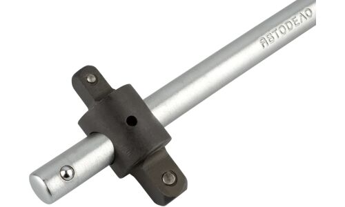 Вороток Т-образный Автодело, с квадратом 1/2" и 3/8", длина 250мм, арт. 39537