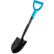 Лопата штыковая Palisad Luxe, цельнометаллическая из рессорно-пружинной стали, длина 720мм, ширина ковша 150мм, арт. 61370