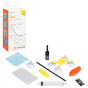 Набор для ремонта трещин и сколов лобового стекла Airline (прозрачный клей, ремонтное устройство, УФ-фонарик), арт. ADGC023