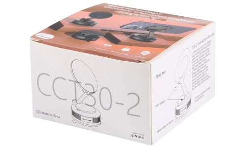 Держатель для телефона, магнитный, на присоске, чёрный, арт. CCT30-2