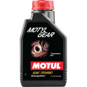 Масло трансмиссионное Motul Motylgear 75w80, синтетическое, API GL-5, для МКПП, мостов и раздаточных коробок, 1л, арт. 113521