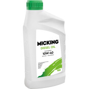 Масло моторное Micking Diesel Oil PRO2 10w40, полусинтетическое, API CI-4/SL, ACEA A3/B4/E7, JASO DH-1, для дизельного двигателя, 1л, арт. M1199 Масло моторное Micking Diesel Oil PRO2 10w40, полусинтетическое, API CI-4/SL, ACEA A3/B4/E7, JASO DH-1, для дизельного двигателя, 1л, арт. M1199