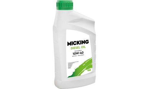 Масло моторное Micking Diesel Oil PRO2 10w40, полусинтетическое, API CI-4/SL, ACEA A3/B4/E7, JASO DH-1, для дизельного двигателя, 1л, арт. M1199