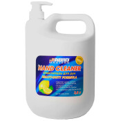 Очиститель для рук ABRO Masters Hand Cleaner, с содержанием пемзы, аромат лимона, бутылка с дозатором 3.8, арт. HC-4000-AM-RE