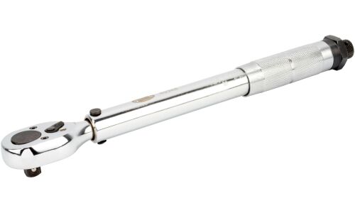 Динамометрический ключ "АвтоДело" предельный 3/8" 5-25 Нм L280mm (1/20)