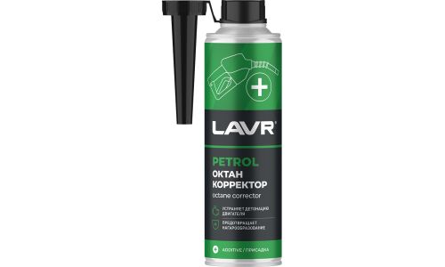 Октан-корректор Lavr Petrol Ictane Corrector, присадка в бензин, бутылка с насадкой 310мл, арт. Ln2111