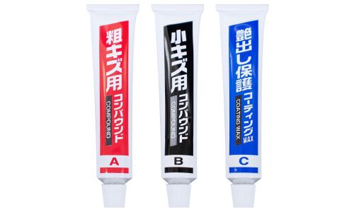 Полироль-реставратор кузова Prostaff Scratch Eraser Kit, для лакокрасочного покрытия, удаляет царапины, придаёт блеск, туба 3x15г (+салфетки), арт. S180