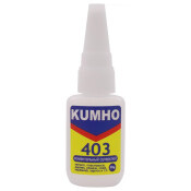 Клей моментальный Kumho 403, многоцелевой, цианоакрилатный, флакон 20г