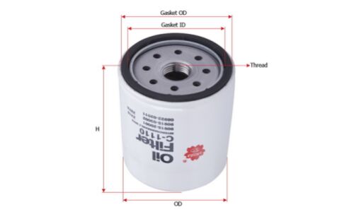 Фильтр масляный Sakura C-111, арт. C-1110