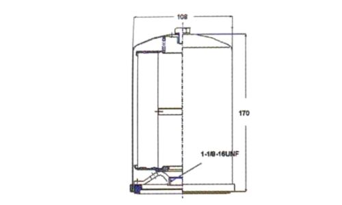 Фильтр масляный Sakura C-216, арт. C-6103