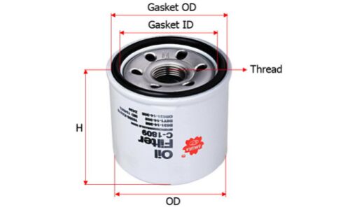 Фильтр масляный Sakura C-901, арт. C-1809