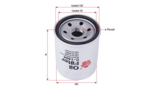 Фильтр масляный Sakura C-933, арт. C-1404