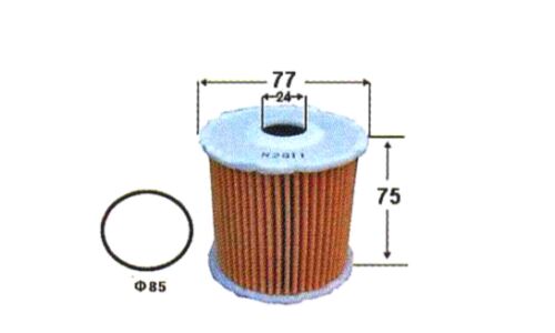 Фильтр масляный Sakura, арт. EO-1802/EO-1803