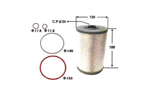 Фильтр масляный Sakura, арт. O-1522