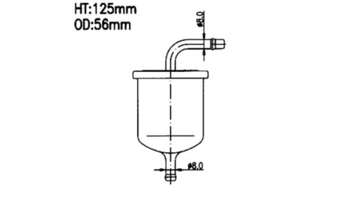 Фильтр топливный Sakura, арт. FS-1804