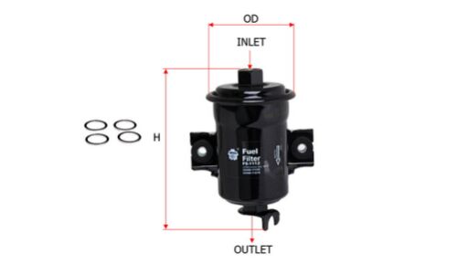 Фильтр топливный Sakura FC-183, арт. FS-1112