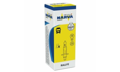Лампа галогенная Narva Rallye H1 (P14.5s, T8), 12В, 100Вт, 3000К, 1 шт