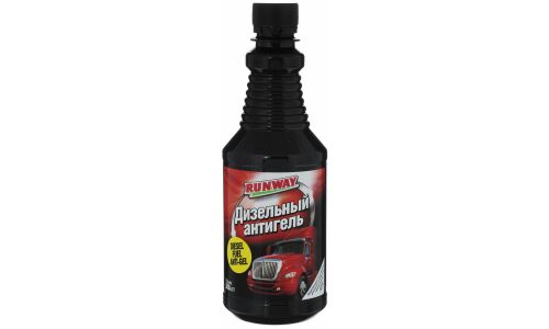 Антигель Runway Diesel Fuel Antigel, присадка в дизельное топливо, бутылка 500мл, арт. RW5048