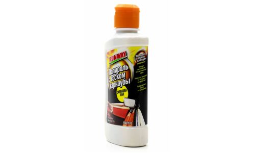 Полироль кузова Runway Carnauba Wax, с воском карнауба, с приданием блеска и защитой от погодных условий, бутылка 250мл, арт. RW2501