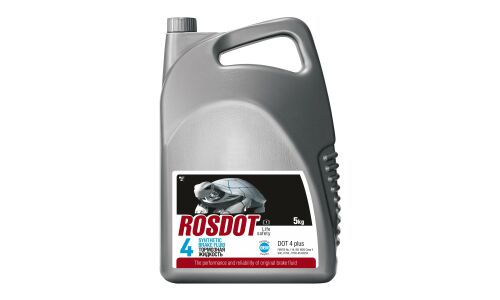 Жидкость тормозная Т-Синтез ROSDOT 4, DOT 4 Plus, 5кг, арт. 430101Н05