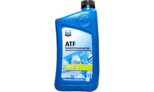 Масло трансмиссионное Chevron ATF MD-3 Dexron III полусинтетическое, 946мл, арт. 221854481