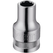 Головка торцевая SATA, короткая, 12-гранная, под квадрат 1/2 Головка торцевая SATA, короткая, 12-гранная, под квадрат 1/2