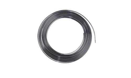 Молдинг EdgeGuard, на двери, цвет черный/хром (зебра), 7мм x 13м