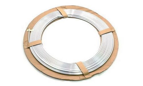 Молдинг EdgeGuard, на двери, цвет перламутровый хром, 7мм x 13м