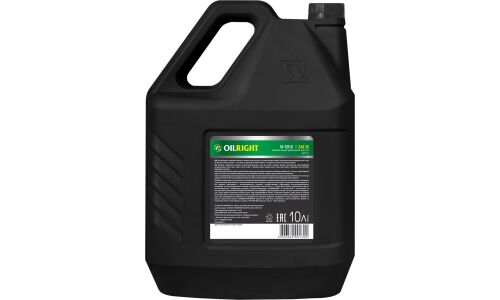 Масло моторное OILRIGHT М-10Г2К SAE 30, минеральное, API CC, для дизельного двигателя, 10л, арт. 2501