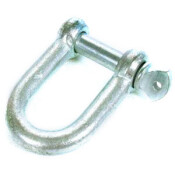 Скоба (шакл) для крепления троса, Ø12х65мм Скоба (шакл) для крепления троса, Ø12х65мм