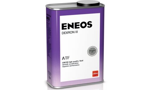 Масло трансмиссионное Eneos АTF Dexron III, минеральное, для АКПП и ГУР, 1л, арт. oil1305/8809478941950