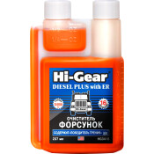 Очиститель форсунок Hi-Gear Diesel Plus, присадка в дизельное топливо, с кондиционером металла ER, бутылка с дозатором 237мл, арт. HG3418 Очиститель форсунок Hi-Gear Diesel Plus, присадка в дизельное топливо, с кондиционером металла ER, бутылка с дозатором 237мл, арт. HG3418