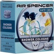 Ароматизатор на торпедо Eikosha Spirit Refill Shower Cologne (Кельнский дождь), меловой, баночка 40г, арт. A-16 Ароматизатор на торпедо Eikosha Spirit Refill Shower Cologne (Кельнский дождь), меловой, баночка 40г, арт. A-16