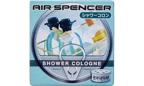 Ароматизатор на торпедо Eikosha Spirit Refill Shower Cologne (Кельнский дождь), меловой, баночка 40г, арт. A-16